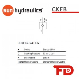 CKEB.XCN - AUSGLEICHSVENTIL | SUN HYDRAULICS