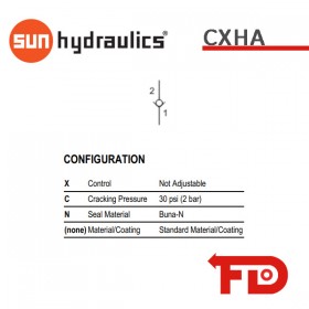 CXHA.XCN - AUSGLEICHSVENTIL|SUN HYDRAULICS