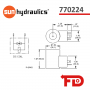 770224 - 24 VDC COIL |SUN HYDRAULICS