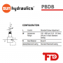 PBDBLWN - REDUZIERUNGS-ENTLASTUNGSVENTIL | SUN HYDRAULICS